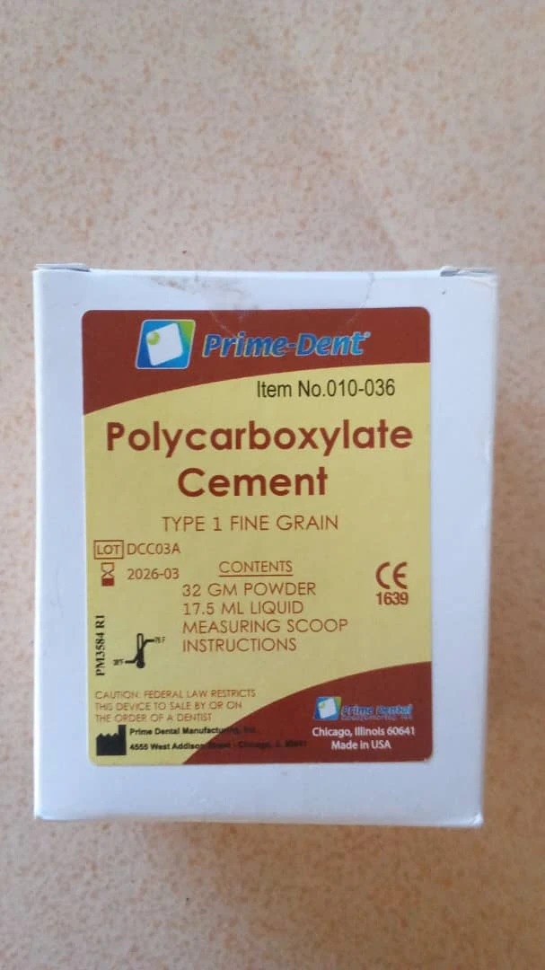 Polycarboxylate's foto | Ortodoncia Shop |  BizneCubano